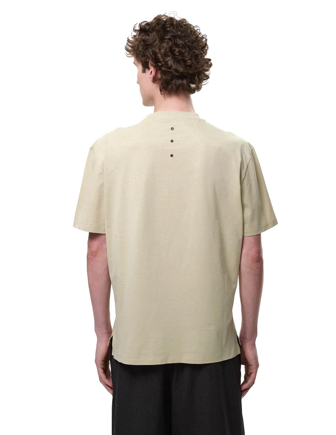 Premiata Camiseta Hombre Logo Verde Claro