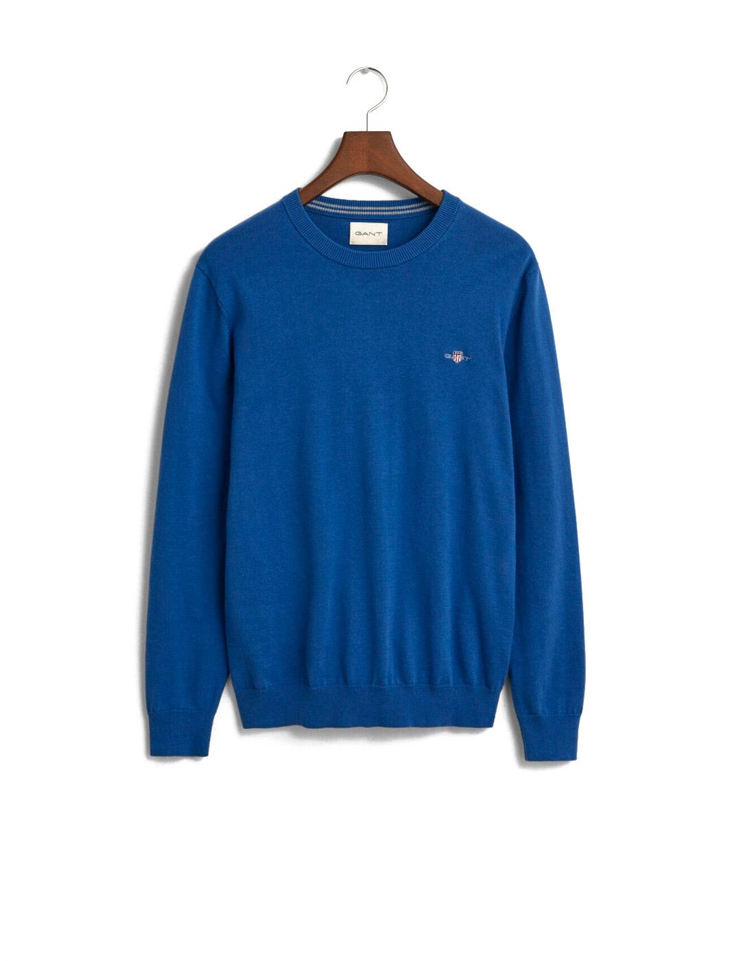 Gant Jersey Hombre Azulón