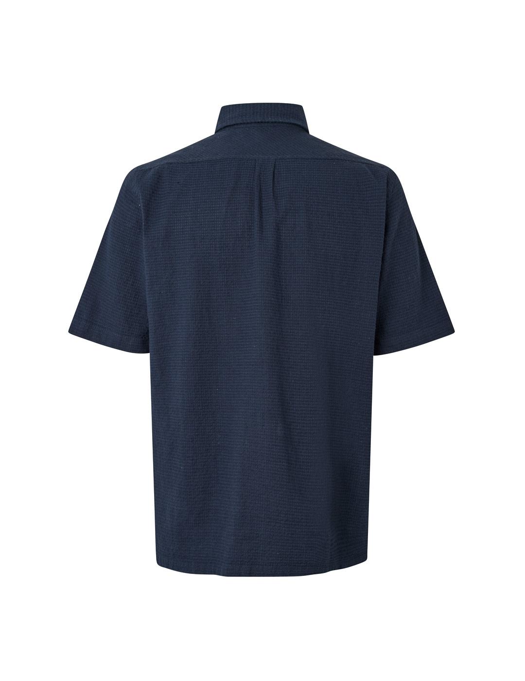 Samsoe Samsoe Camisa Sataro Homber Azul Marino