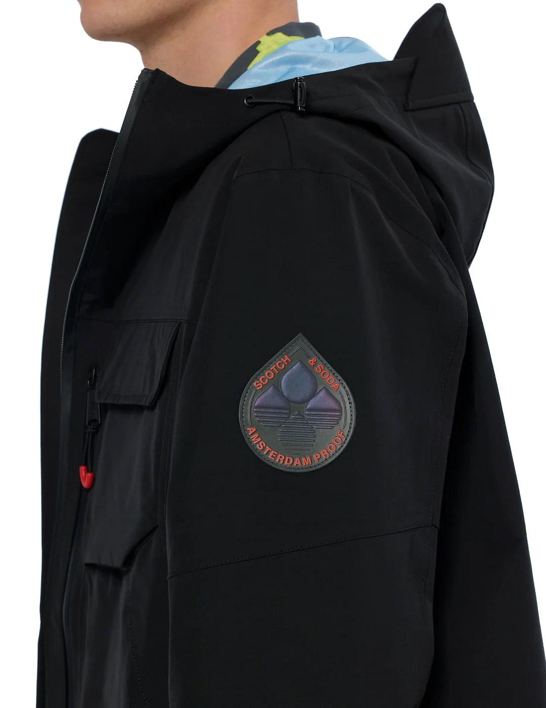 Scotch Soda AMS Chaqueta Hombre Negra