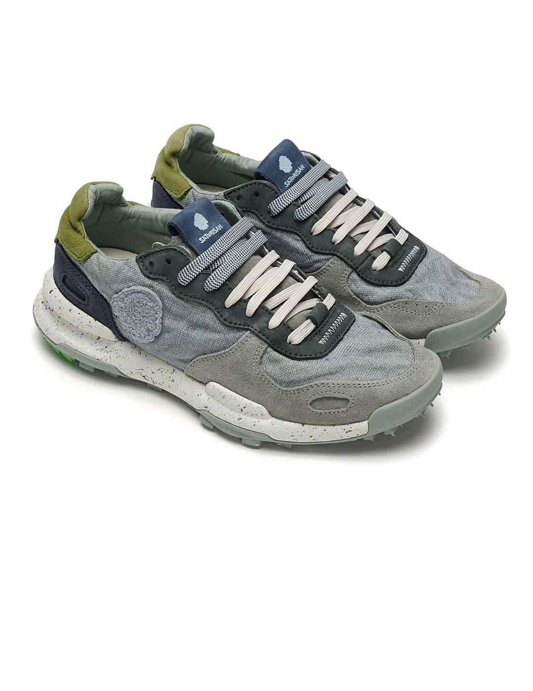 Satorisan Chacrona Linen Zapatillas Hombre Azules