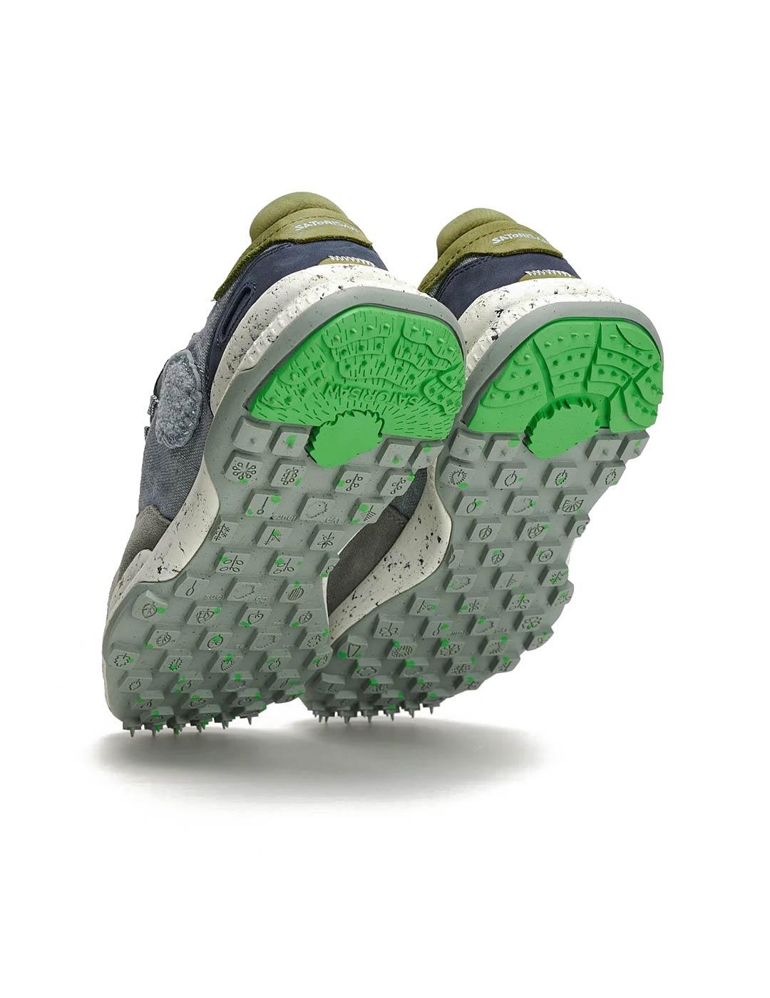 Satorisan Chacrona Linen Zapatillas Hombre Azules