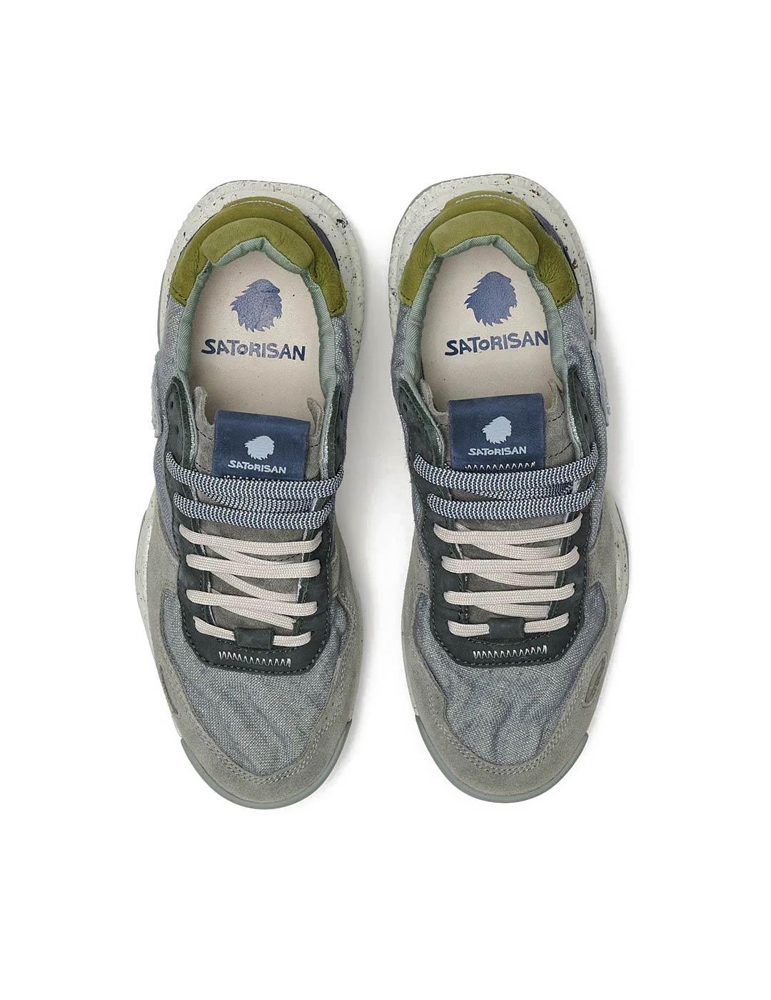 Satorisan Chacrona Linen Zapatillas Hombre Azules