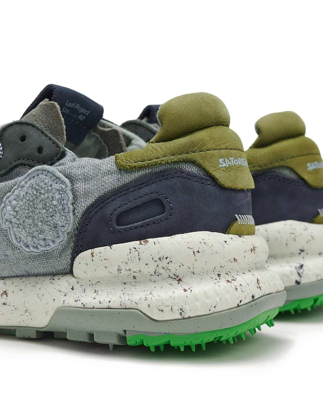 Satorisan Chacrona Linen Zapatillas Hombre Azules