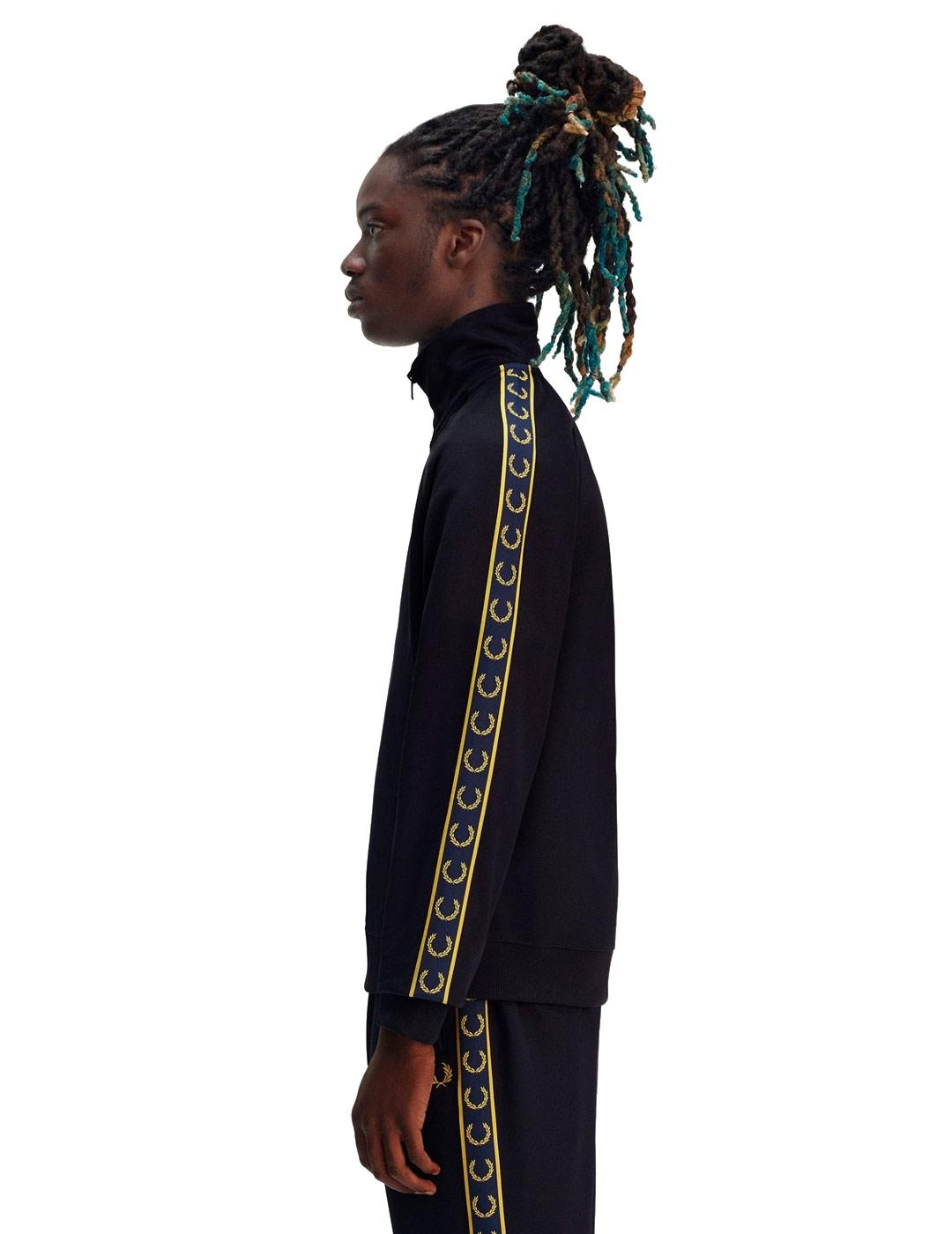 Fred Perry J5557 Chaqueta de Chandal Hombre Cinta Deportiva