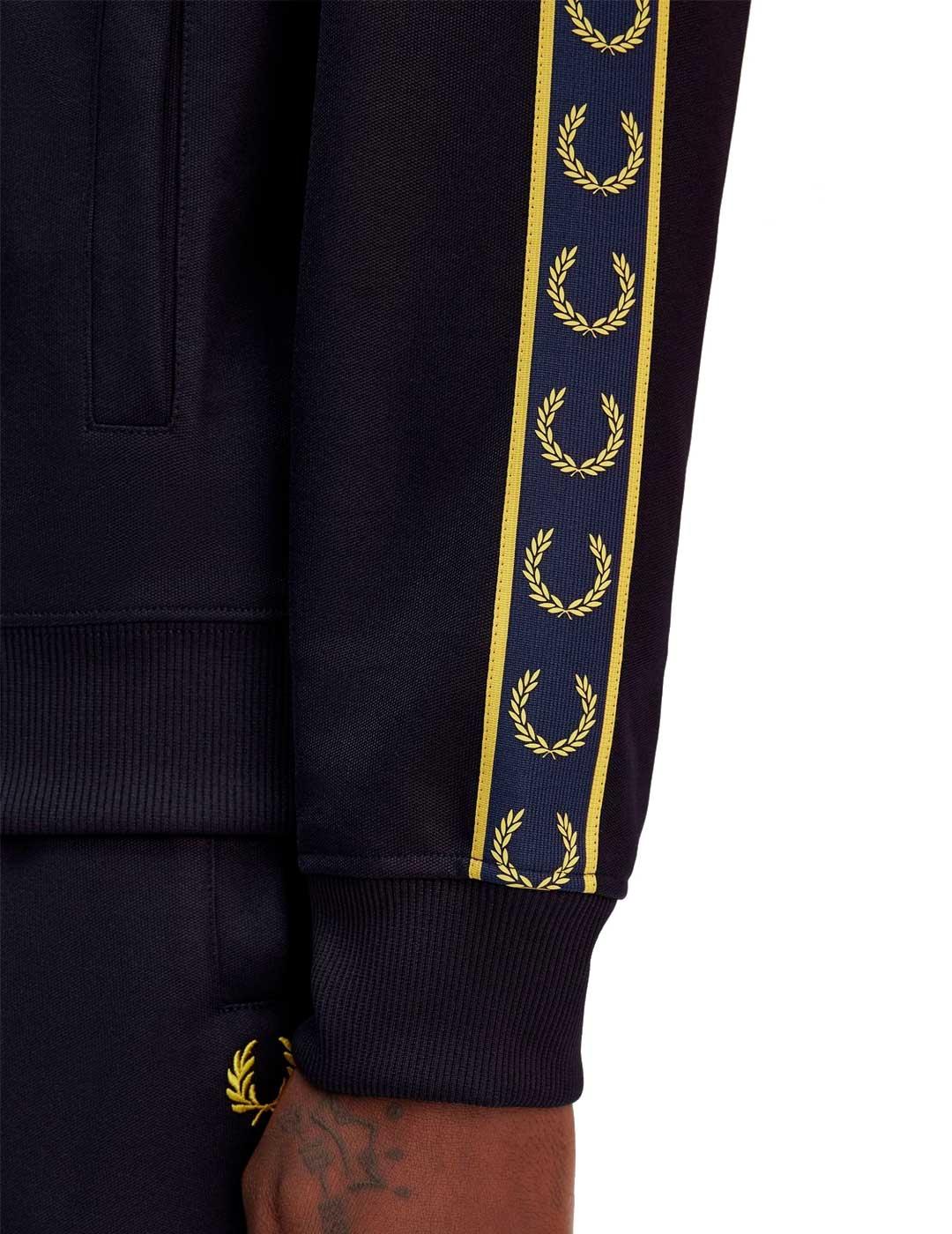 Fred Perry J5557 Chaqueta de Chandal Hombre Cinta Deportiva