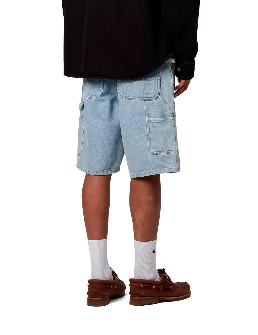 Carhartt Bermuda Hombre Single Knee Short Azul