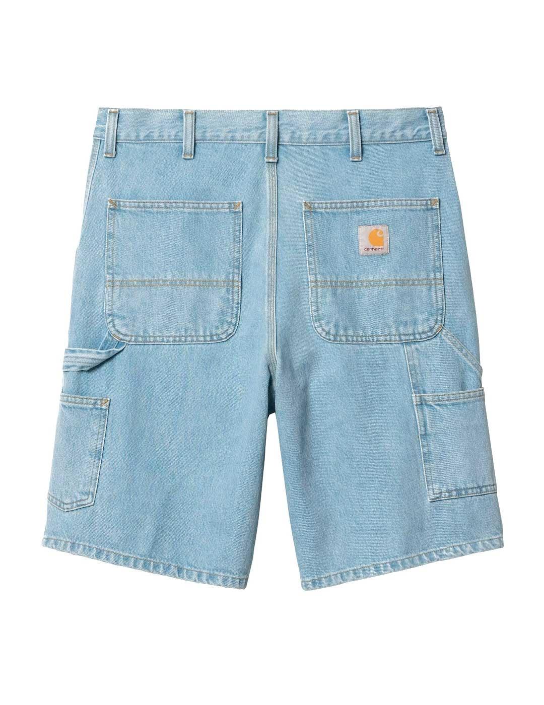 Carhartt Bermuda Hombre Single Knee Short Azul