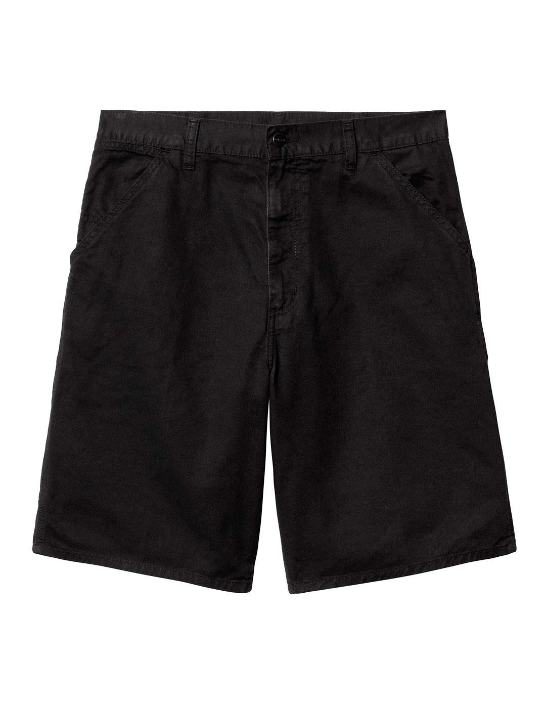 Carhartt Single Knee Short Bermudas Hombre Negras