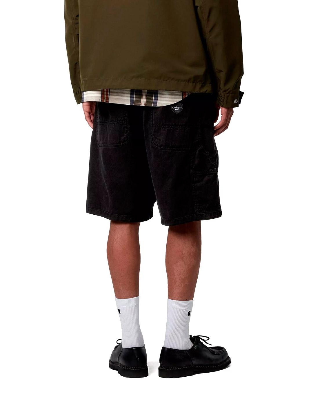  Carhartt Drewe Short Bermuda Hombre Negra