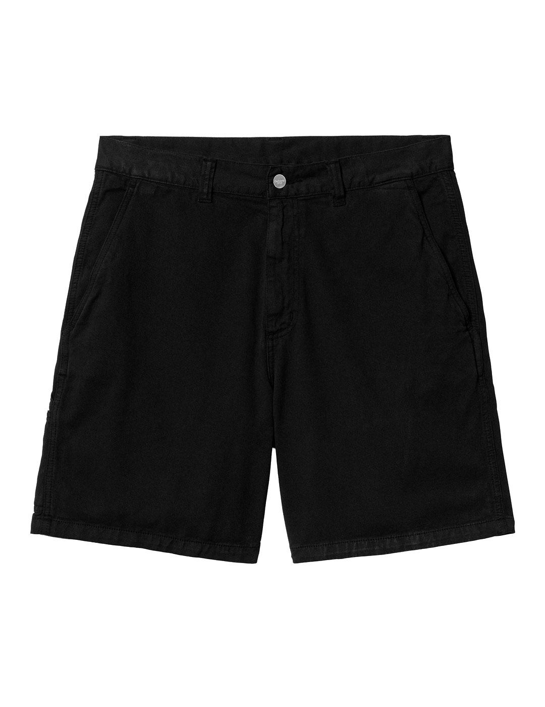 Carhartt Drewe Short Bermuda Hombre Negra