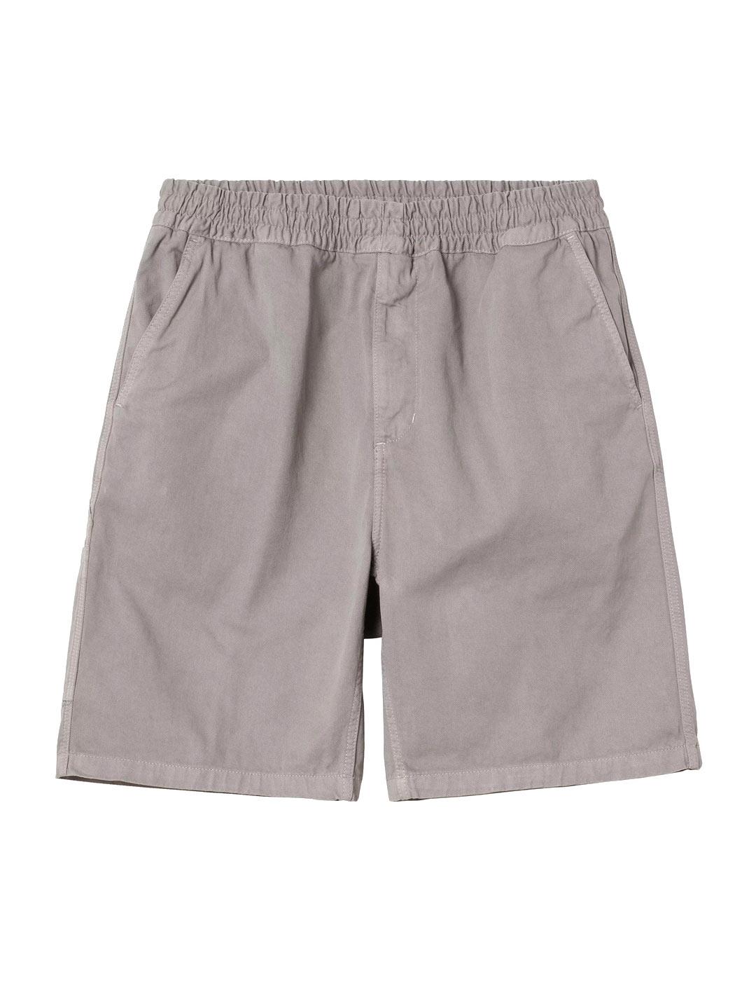Carhartt Flint Short Bermudas Hombre Gris