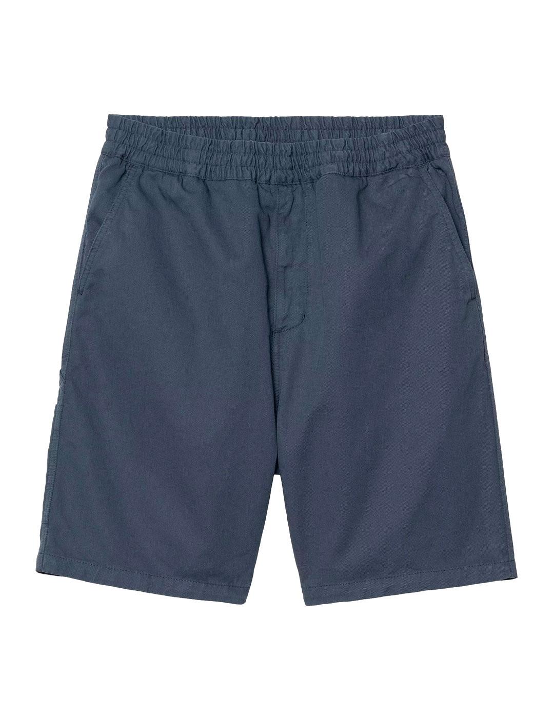 Carhartt Flint Short Bermuda Hombre Azul