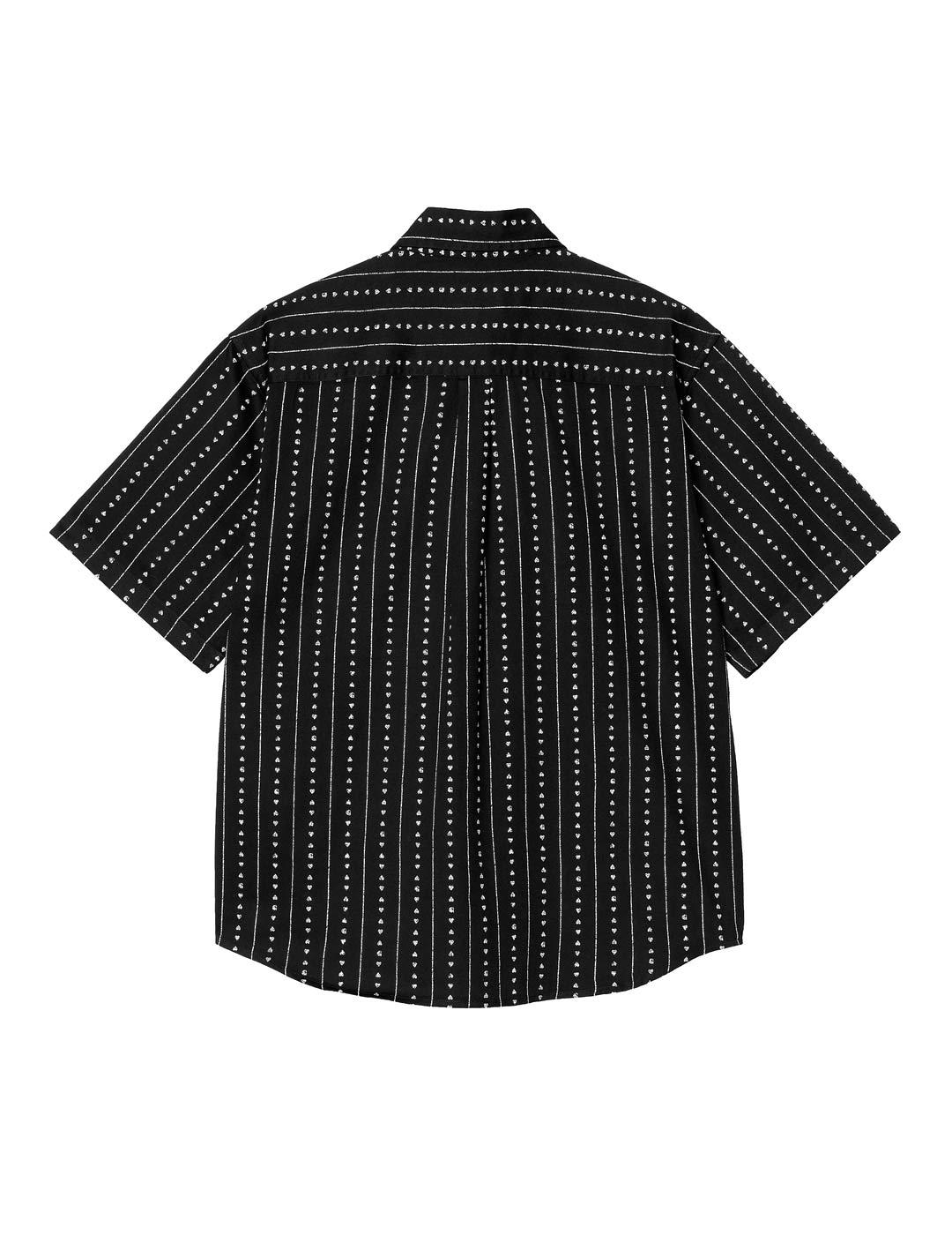 Carhartt S/S Drewe Shirt Camisa Estampada Hombre Negra