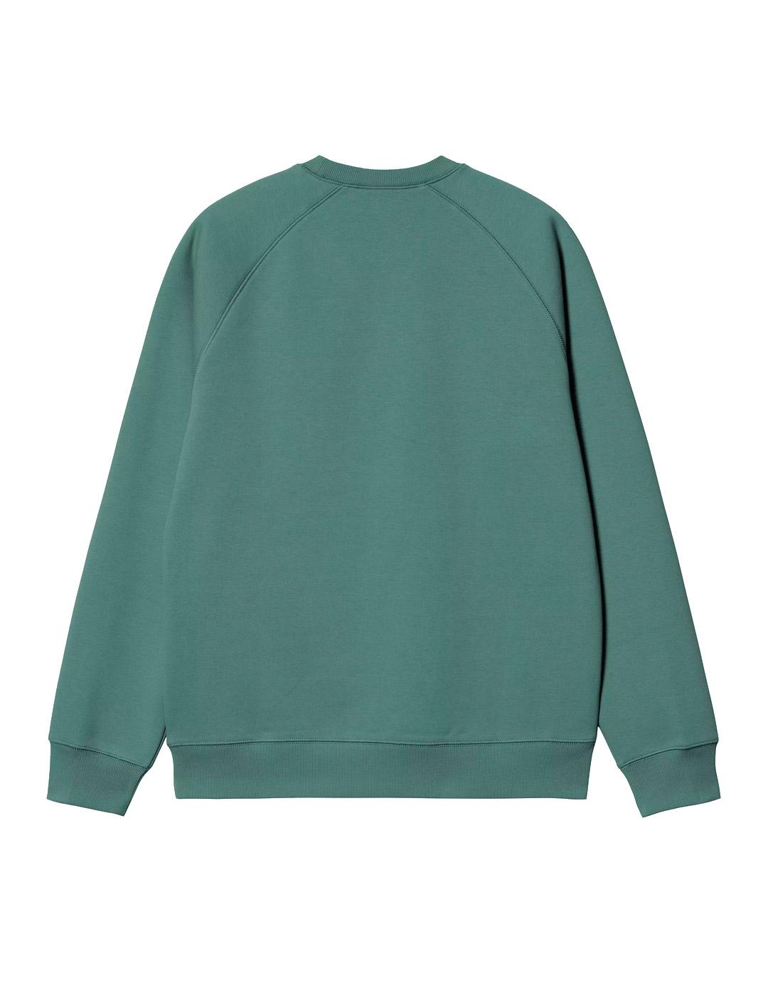Carhartt Chase Sweat Sudadera Hombre Verde
