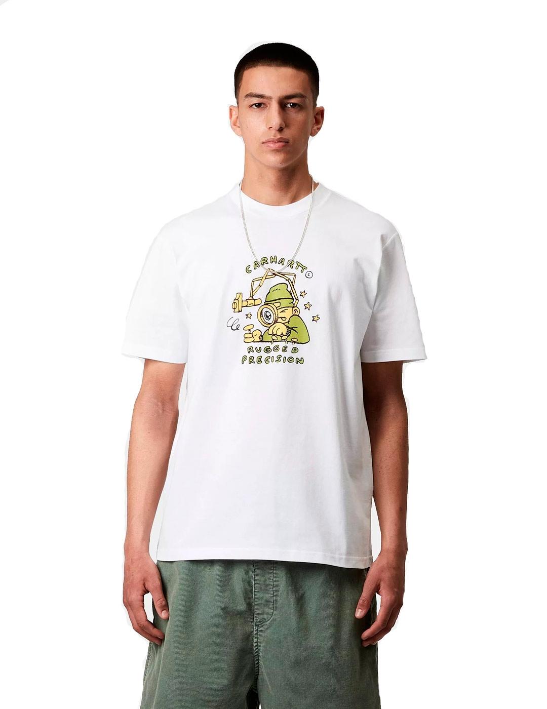 Carhartt S/S Precision Work Camiseta Hombre Blanca