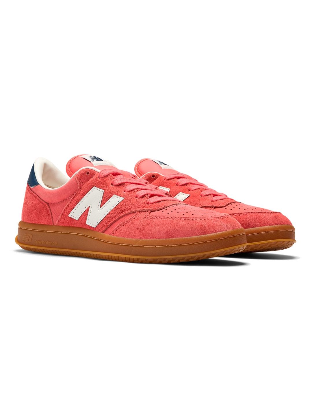 New Balance T500AB Zapatillas Hombre Rojo Gastado
