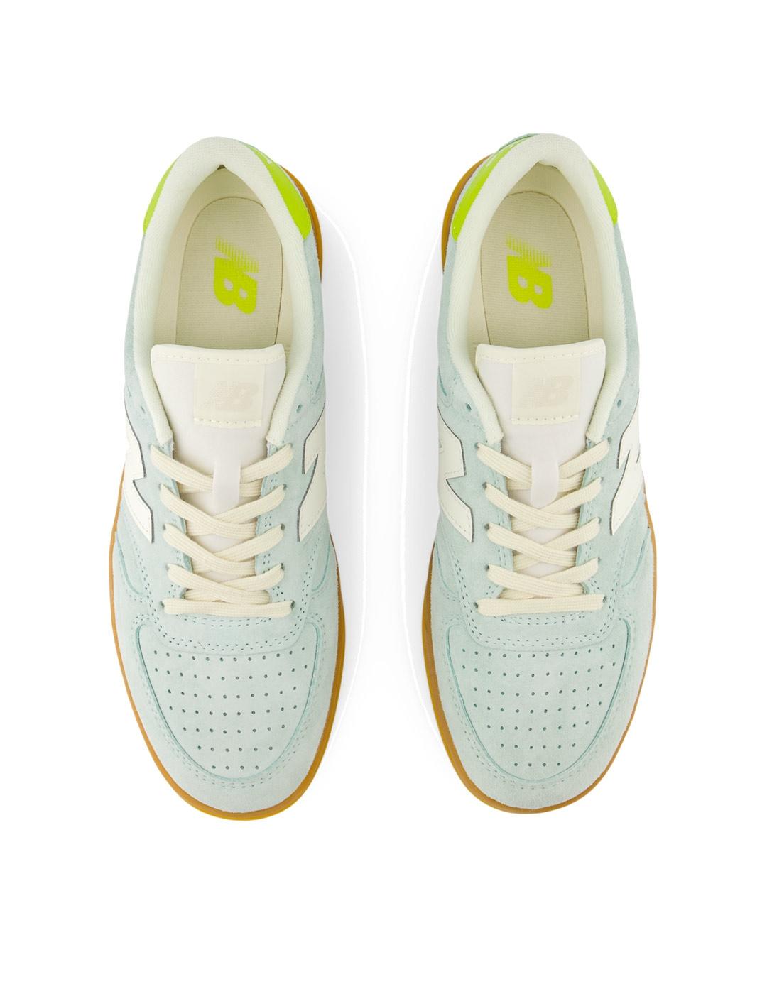 New Balance T500EB Zapatillas Hombre Verde Claro