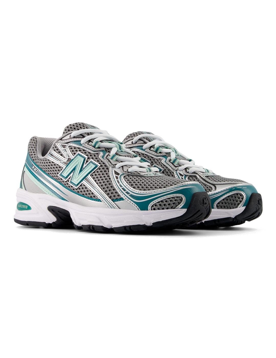 New Balance 740NC2 Zapatillas Mujer Gris Verde