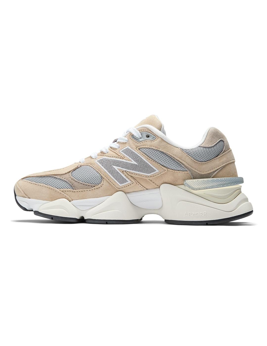 New Balance 9060LBD Zapatillas Hombre Mujer Gris Beige