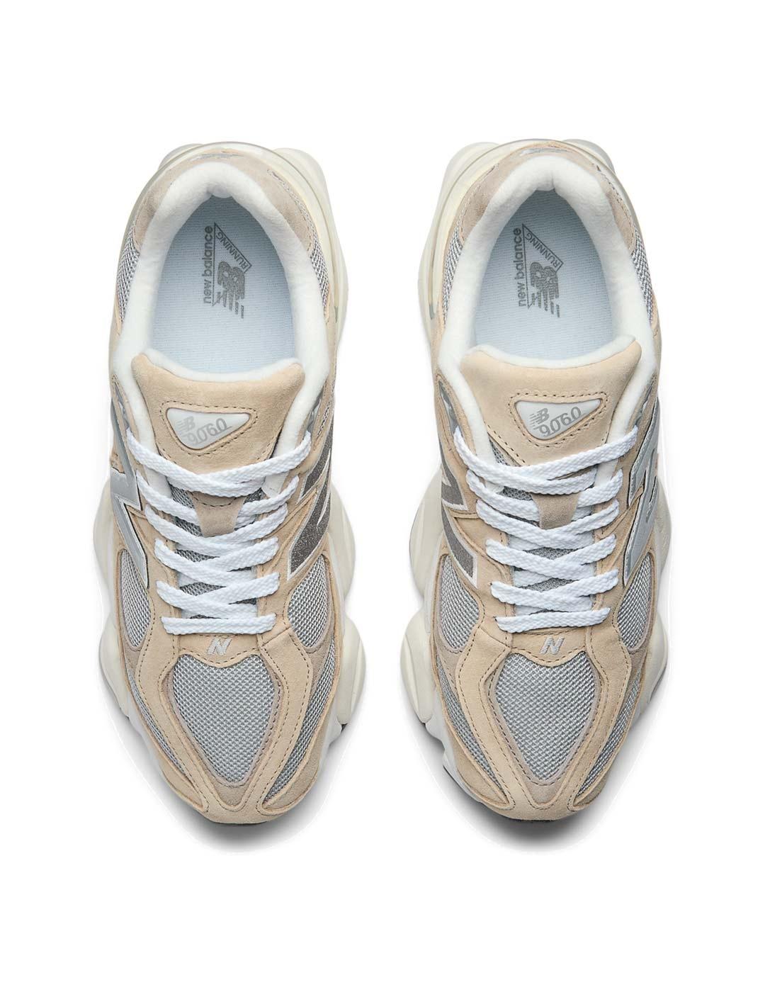 New Balance 9060LBD Zapatillas Hombre Mujer Gris Beige