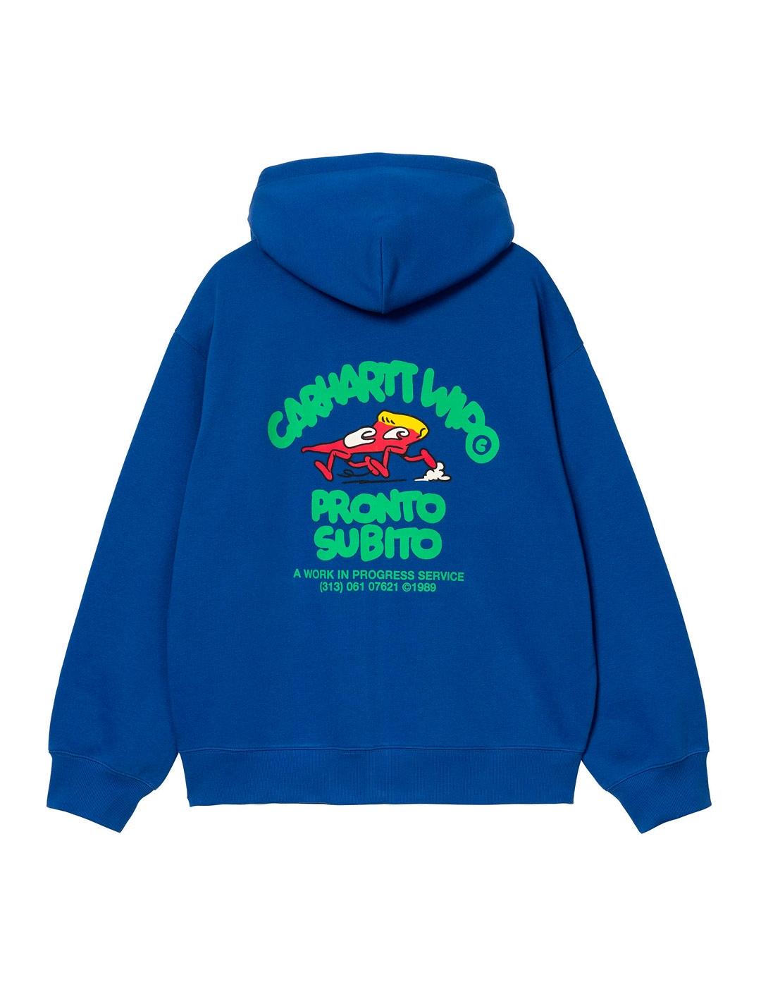 Carhartt Sudadera Hombre Hooded Pronto Azulón