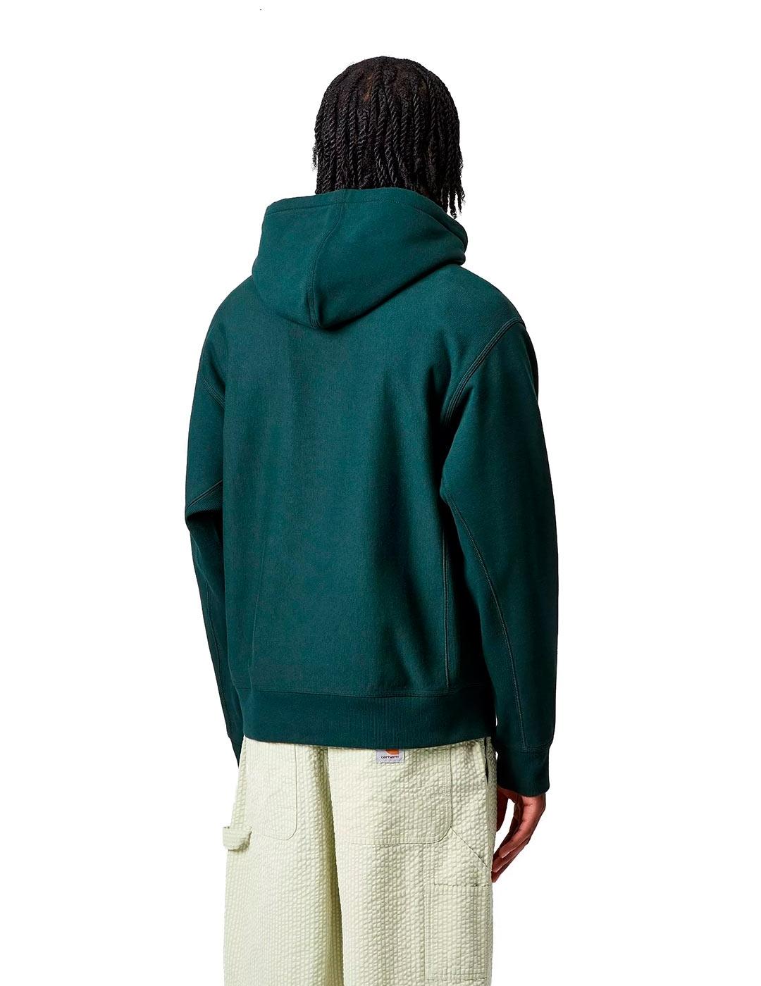 Carhartt American Sudadera Hombre Verde