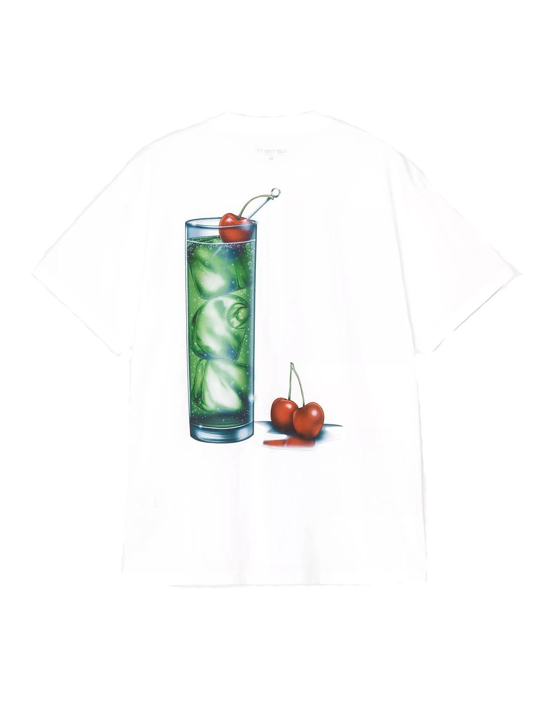 Carhartt  S/S Jake Garcia Camiseta Hombre Blanca