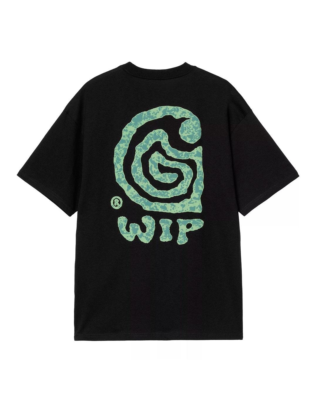  Carhartt Camiseta Hombre S/S Helix Negra