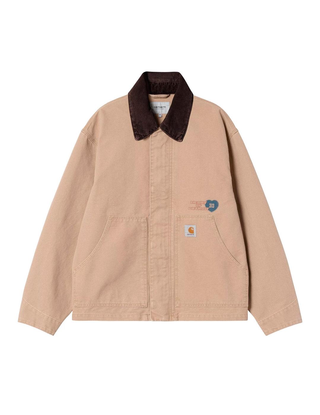 Carhartt Chaqueta Hombre OG Arcan Graphic Jacket Camel