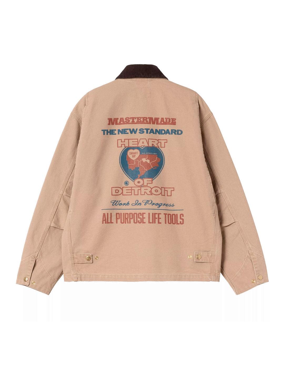 Carhartt Chaqueta Hombre OG Arcan Graphic Jacket Camel