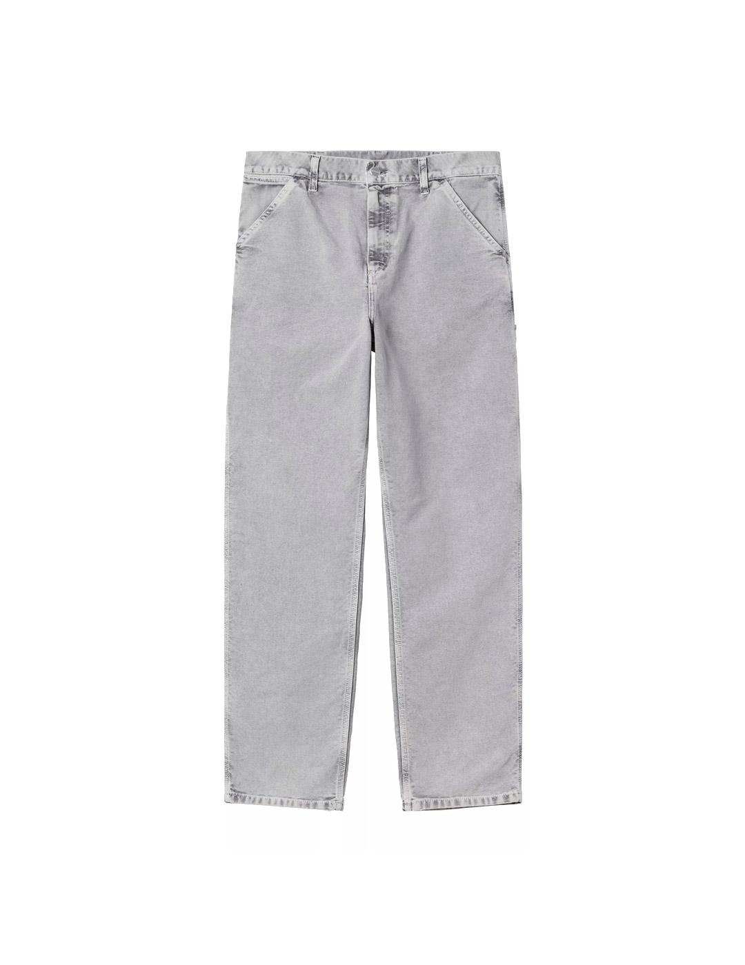 Carhartt Single Knee Pantalón Vaquero Hombre Gris