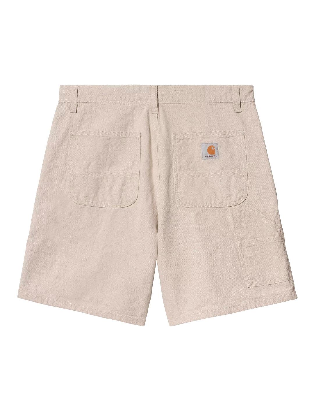 Carhartt Bermuda Hombre Walter Single Knee Short Beige