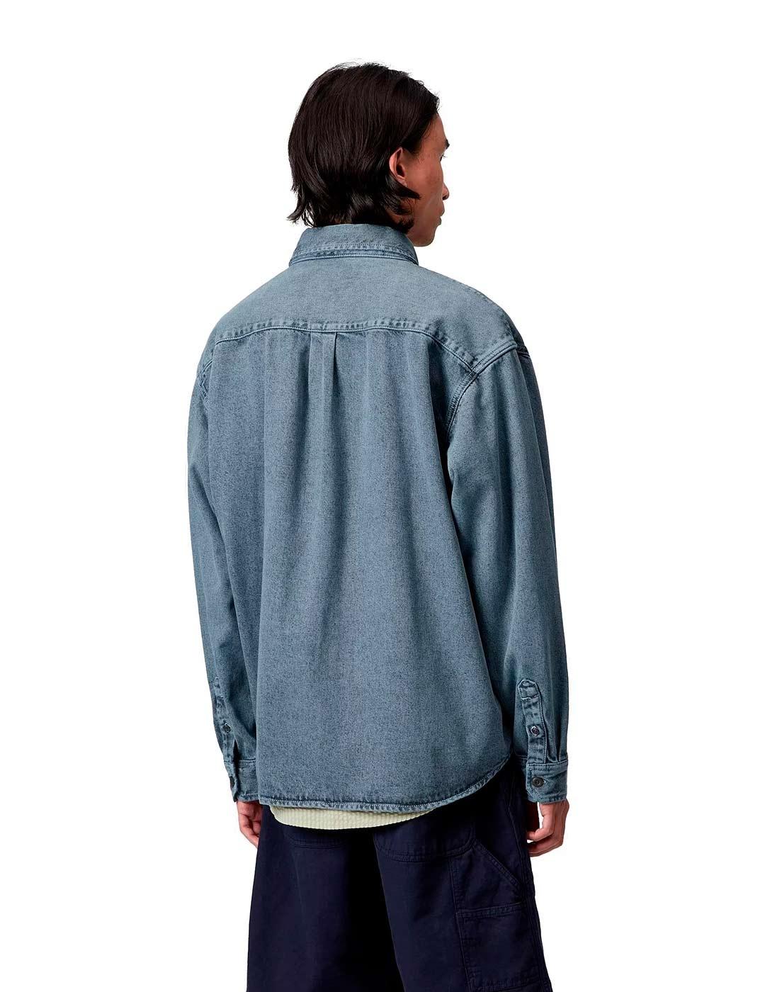 Carhartt Sobrecamisa Hombre Tigan Shirt Jac Azul