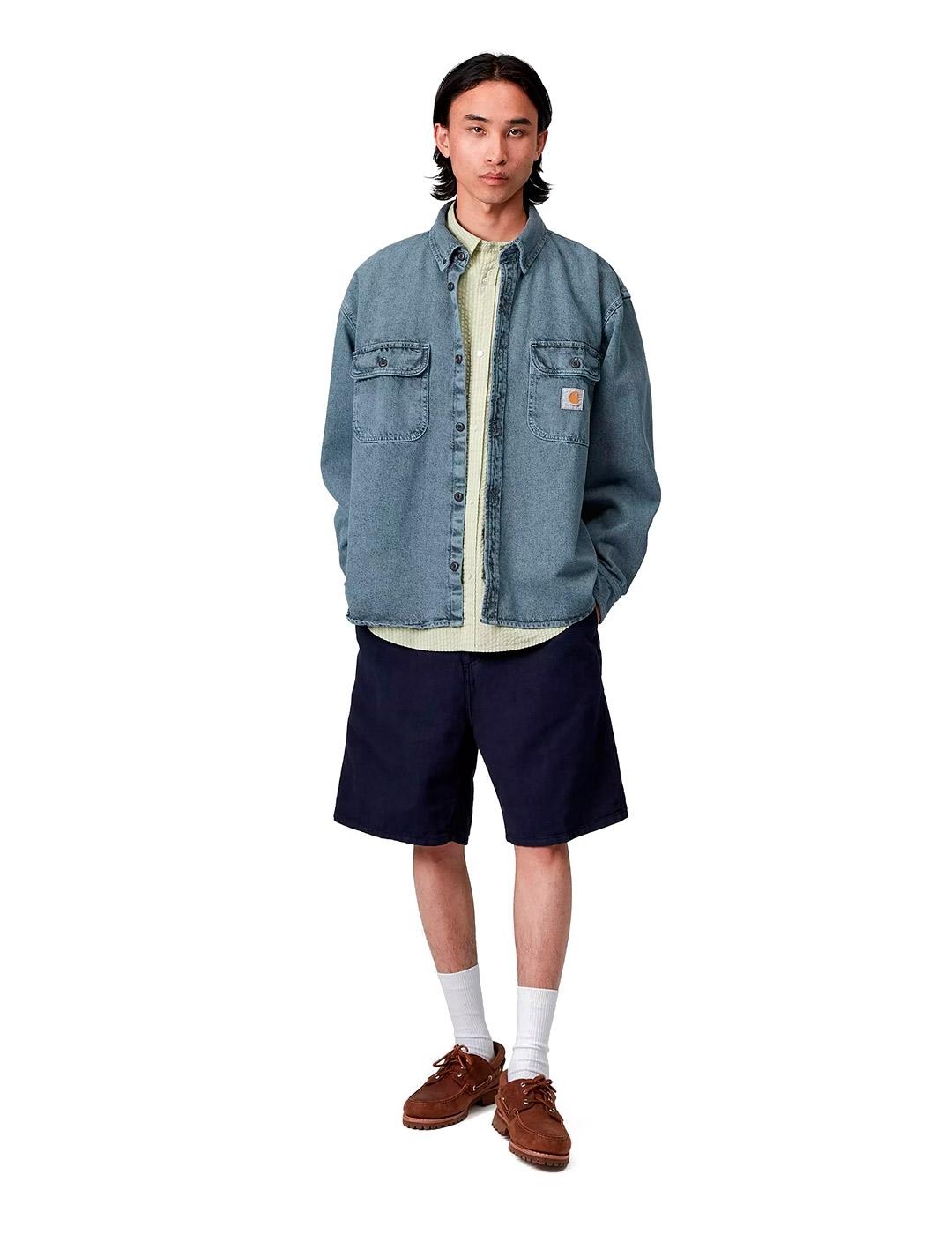 Carhartt Sobrecamisa Hombre Tigan Shirt Jac Azul