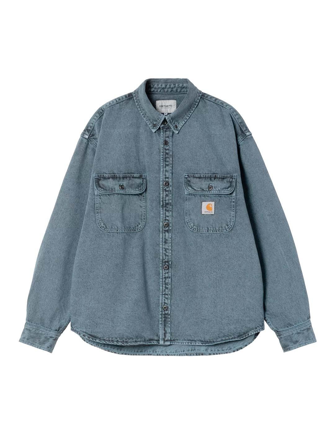 Carhartt Sobrecamisa Hombre Tigan Shirt Jac Azul
