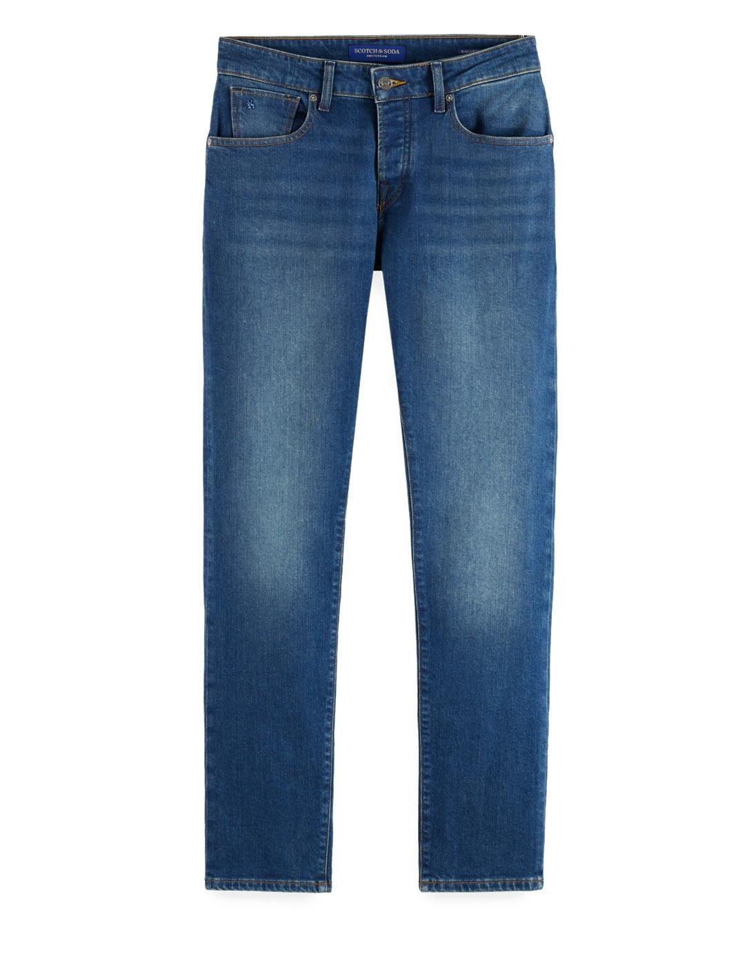 Scotch Soda Core Ralston Vaquero Hombre Azul