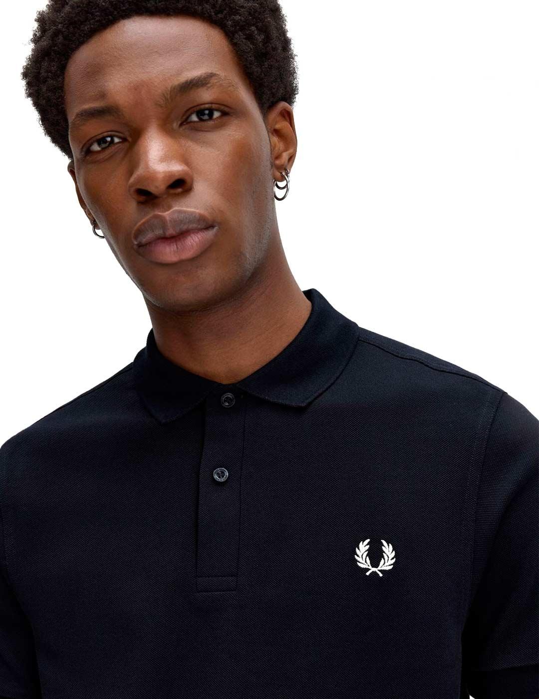 Fred Perry M6000 Polo Hombre Negro