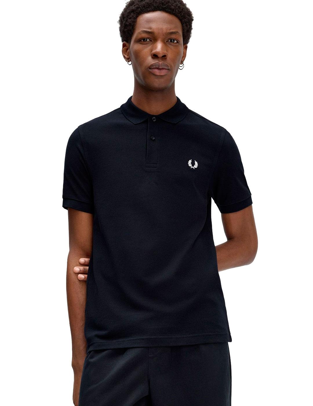 Fred Perry M6000 Polo Hombre Negro