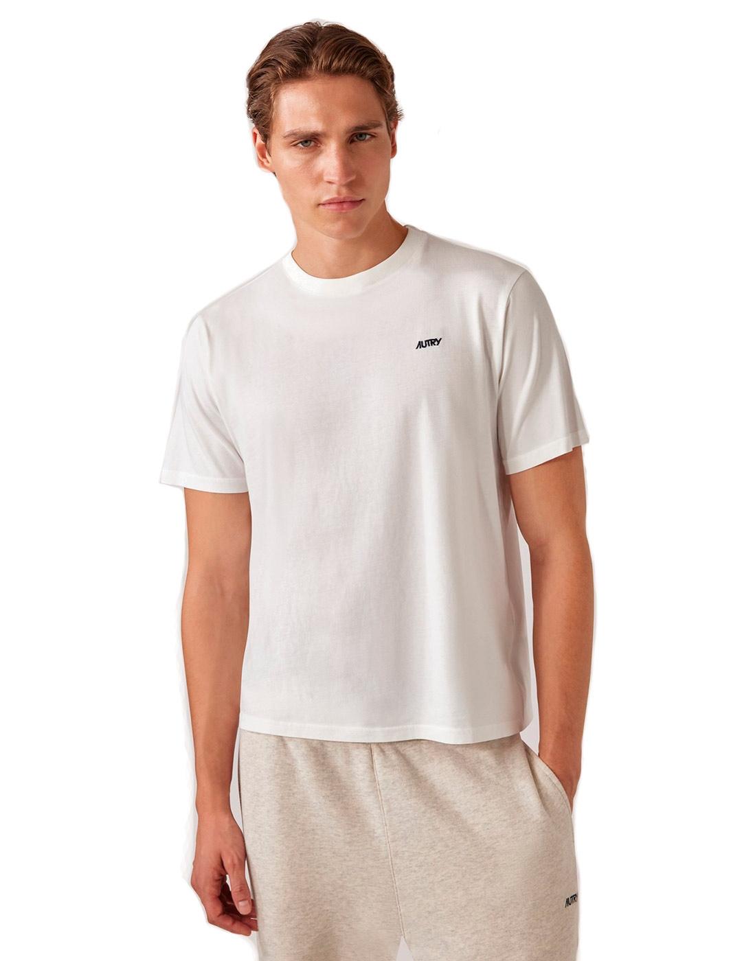 Autry Camiseta Hombre Blanca