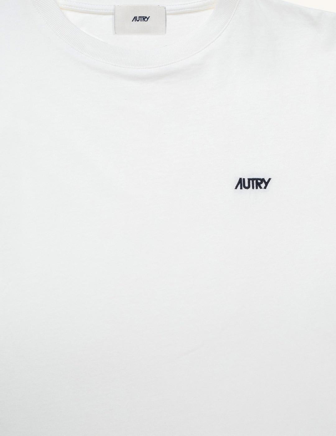 Autry Camiseta Hombre Blanca