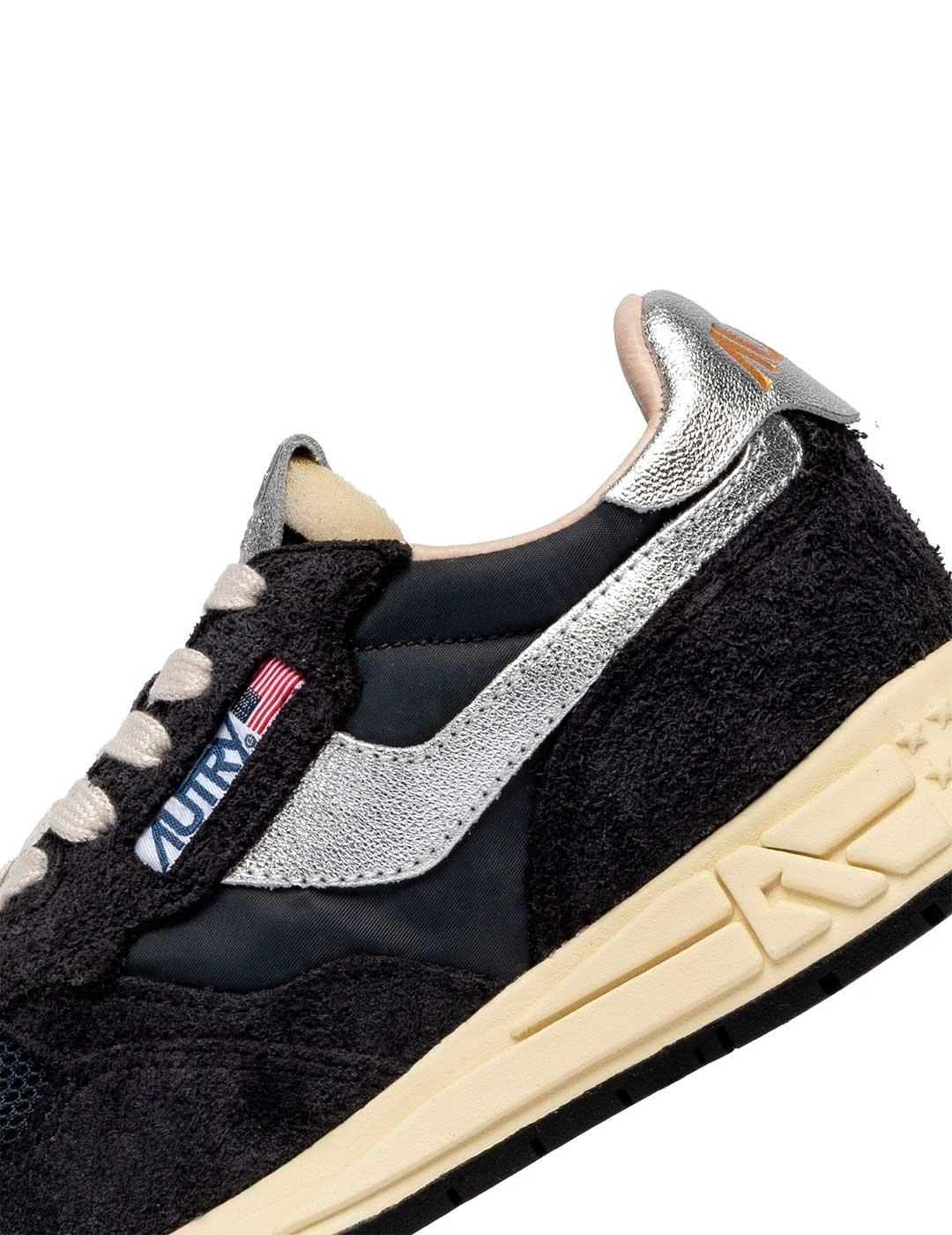 Autry Reelwind  WWLM MU03 Zapatillas Hombre Negra PLata