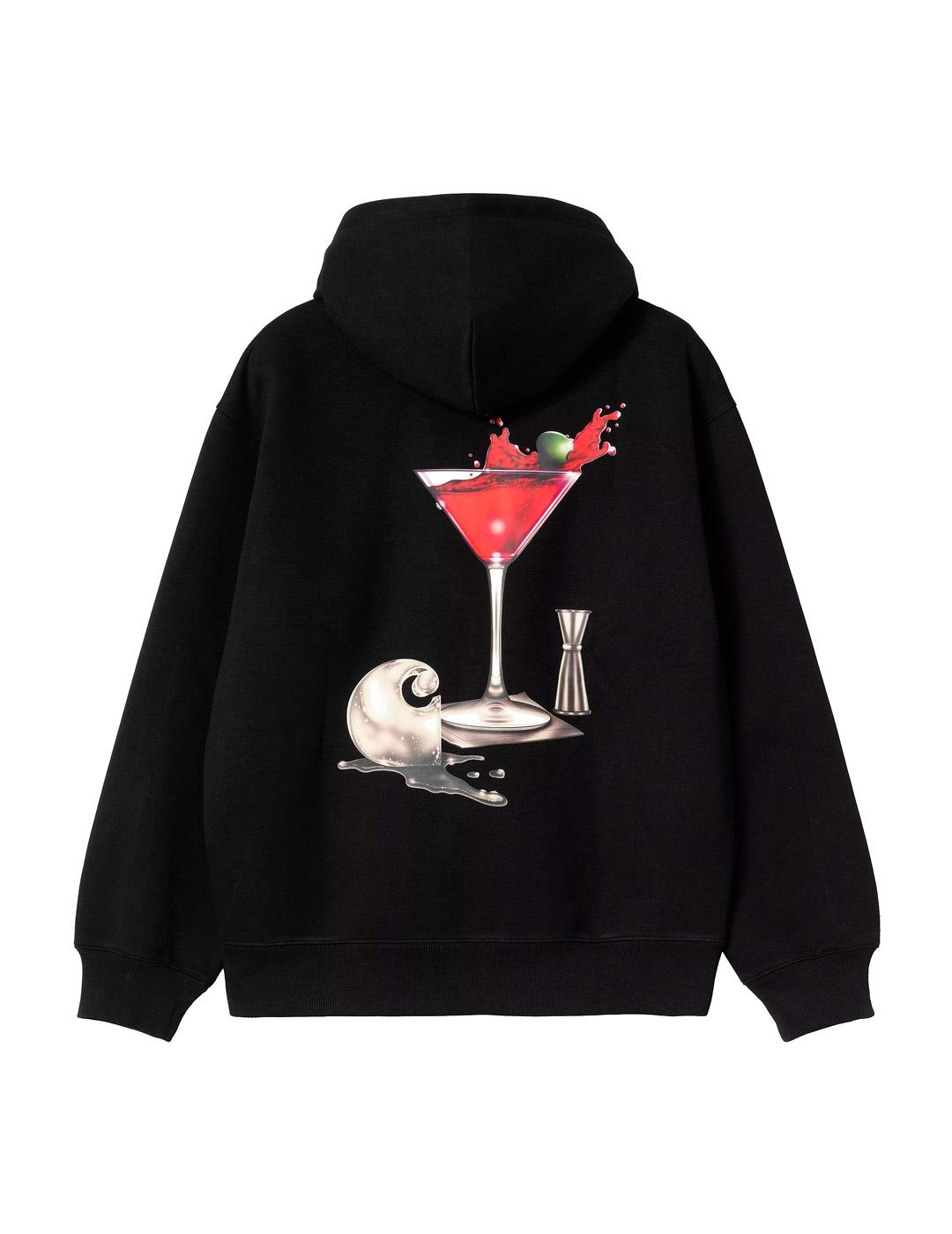 Carhartt Jake Garcia Sudadera Hombre Negra