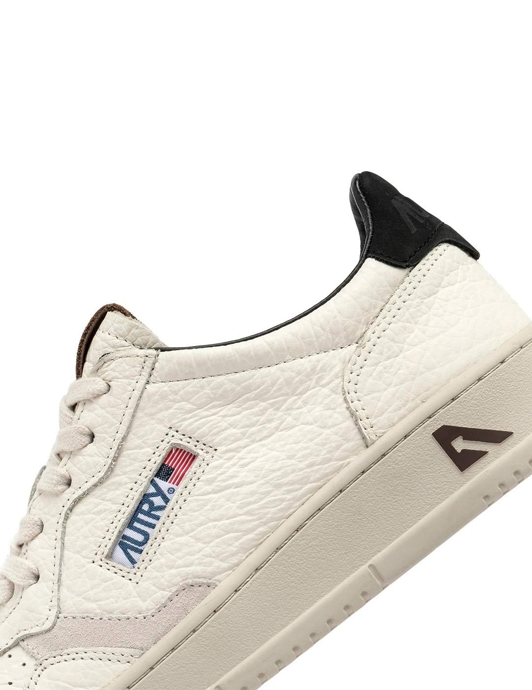 Autry Medalist AULM LE15 Zapatillas Hombre Blanco Roto 