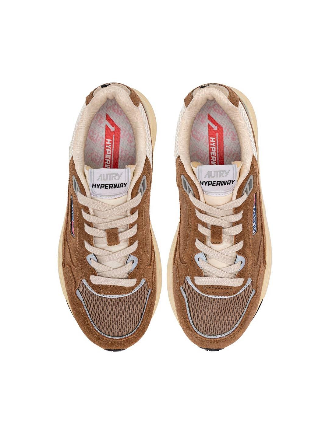 Autry Hyperway HYLM UM04 Zapatillas Hombre Marrón