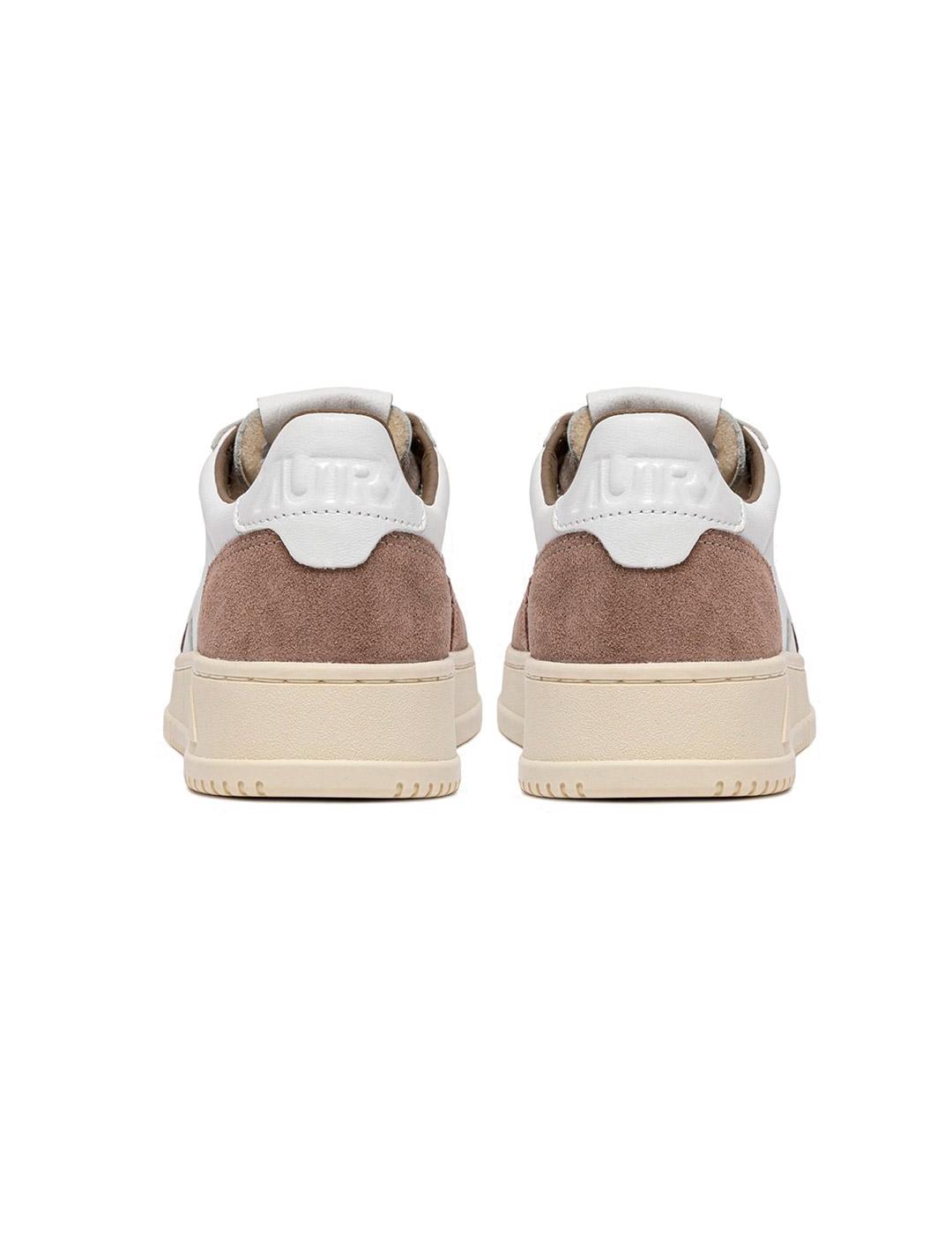 Autry Medalist AULM GS43 Zapatilla Hombre Blanca Marrón