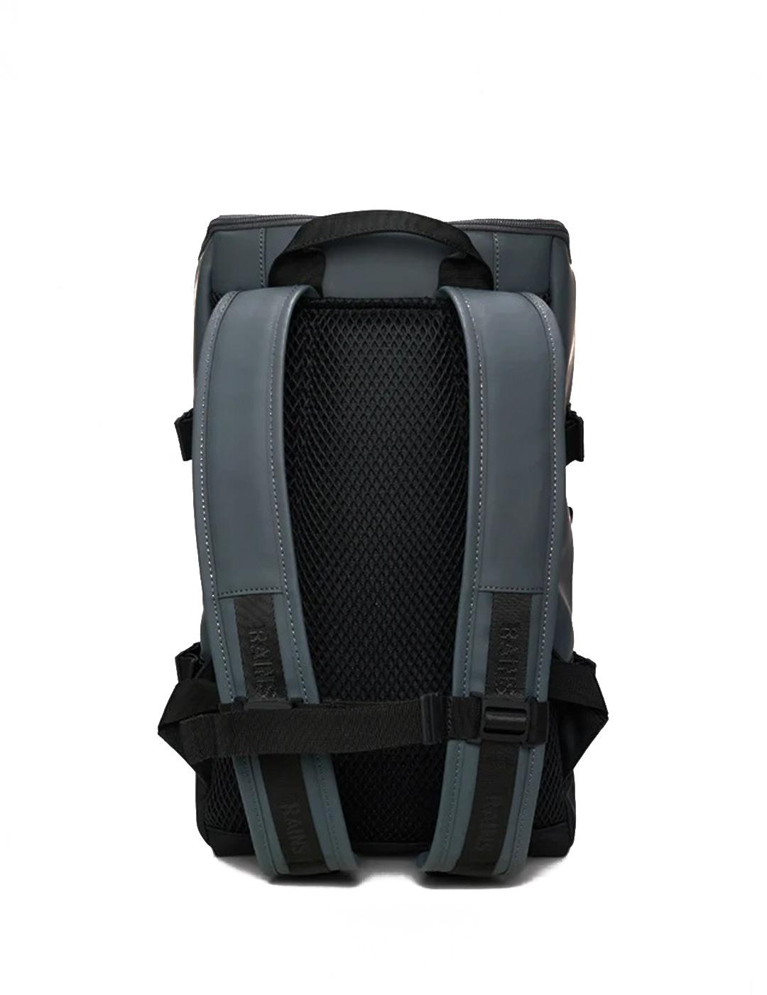 Mochila Rains Trail Cargo Backpack Azul Grisaceo