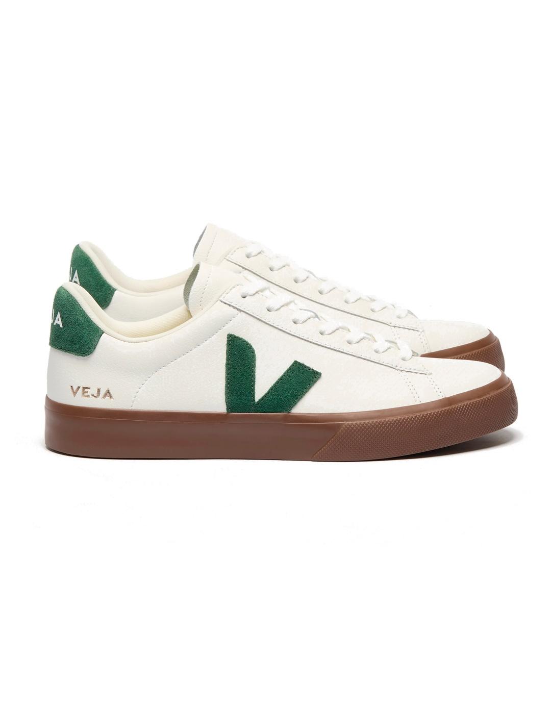 Veja Campo Zapatillas Chromefree Leather White Cognac