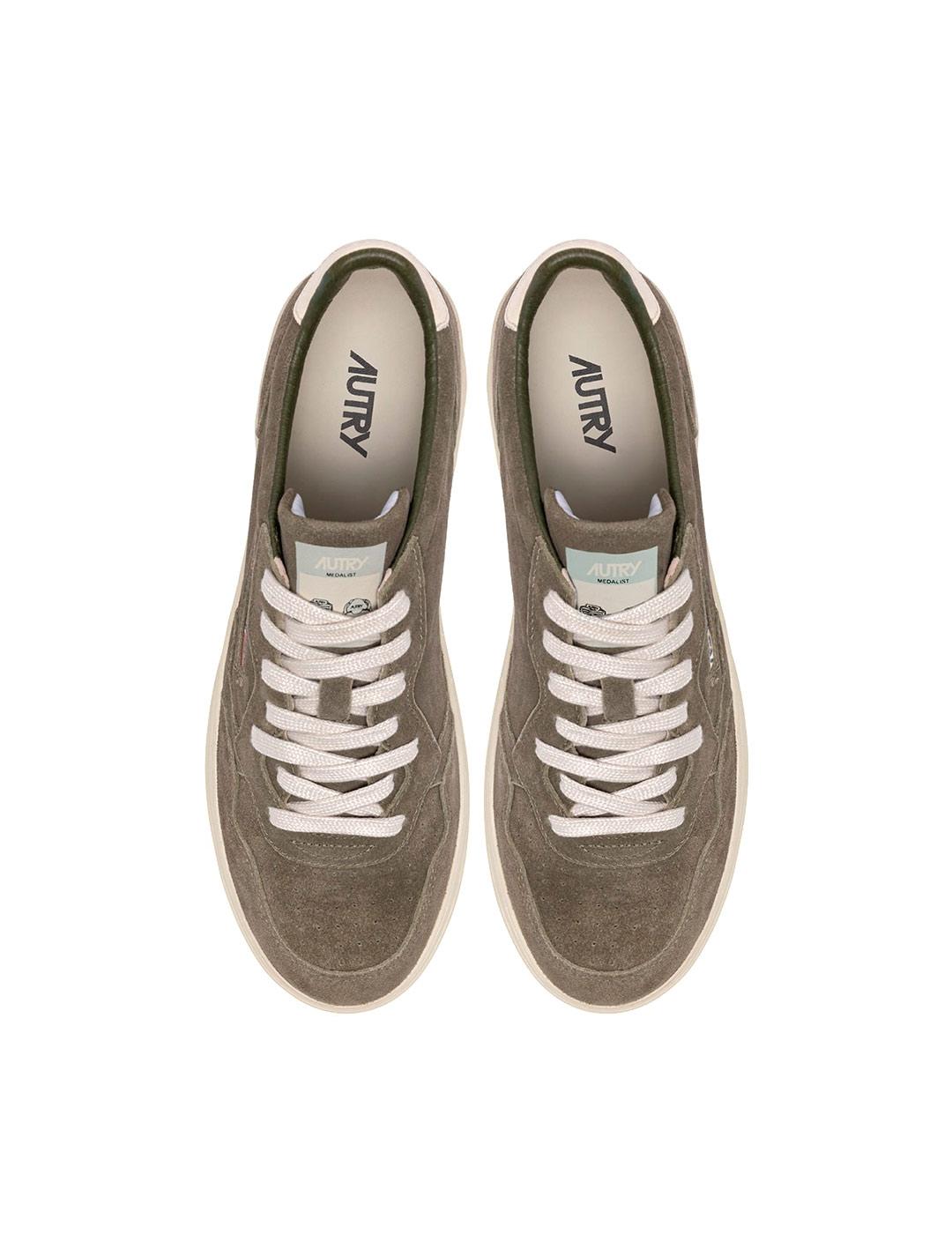 Autry Medalist AULW UH04 Zapatillas Mujer Verde Kaki 