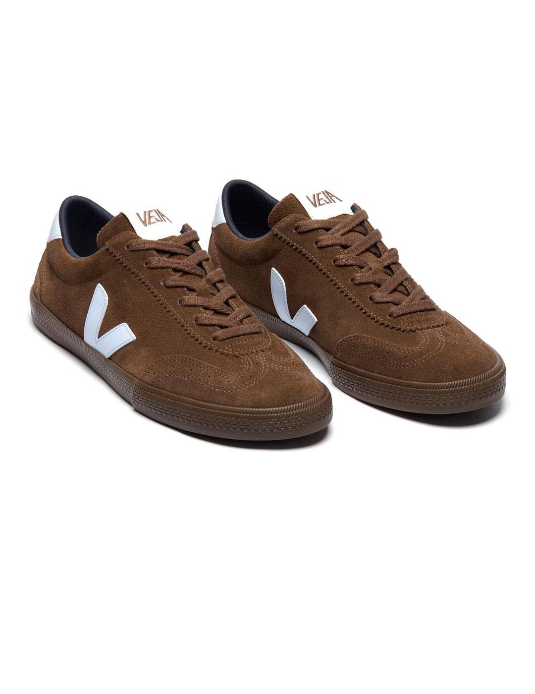 Veja Volley Suede Eagle Swan Hombre Mujer Marrón